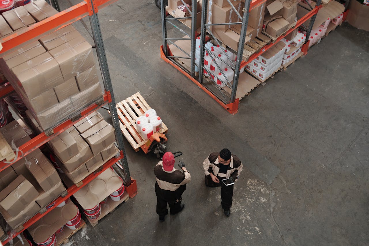Specialised Audits - Image represents a supply chain